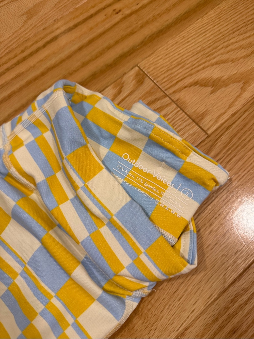 Outdoor Voices Light Blue & Yellow Set - Picture 4 of 5